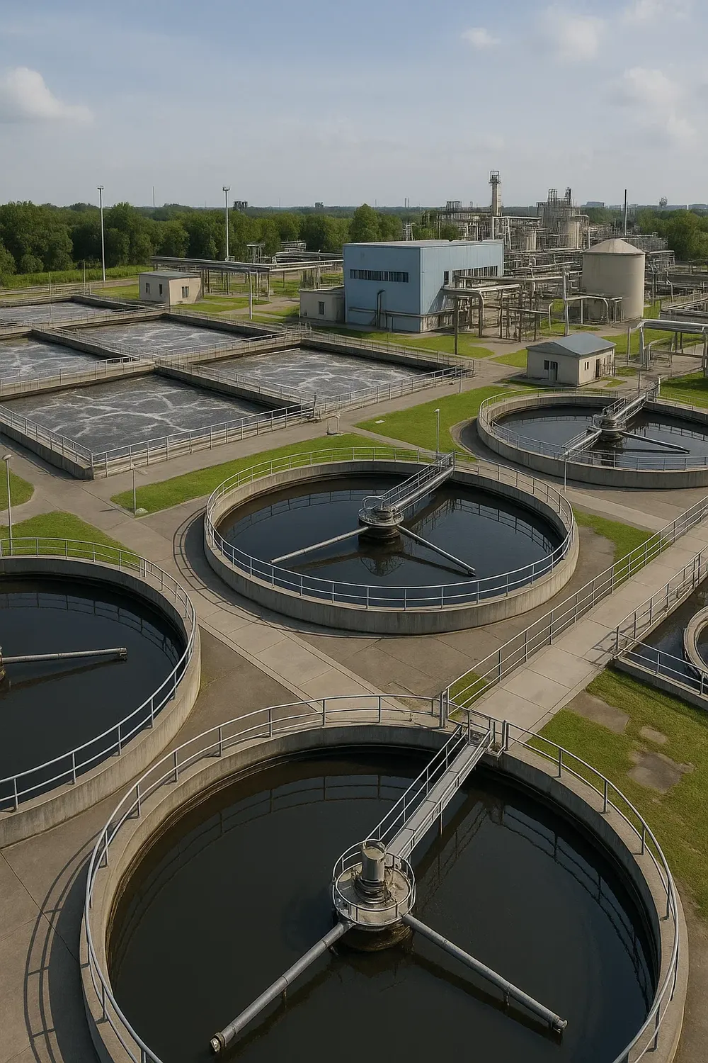 Wastewater Treatment — Cyfoss automatic lubrication