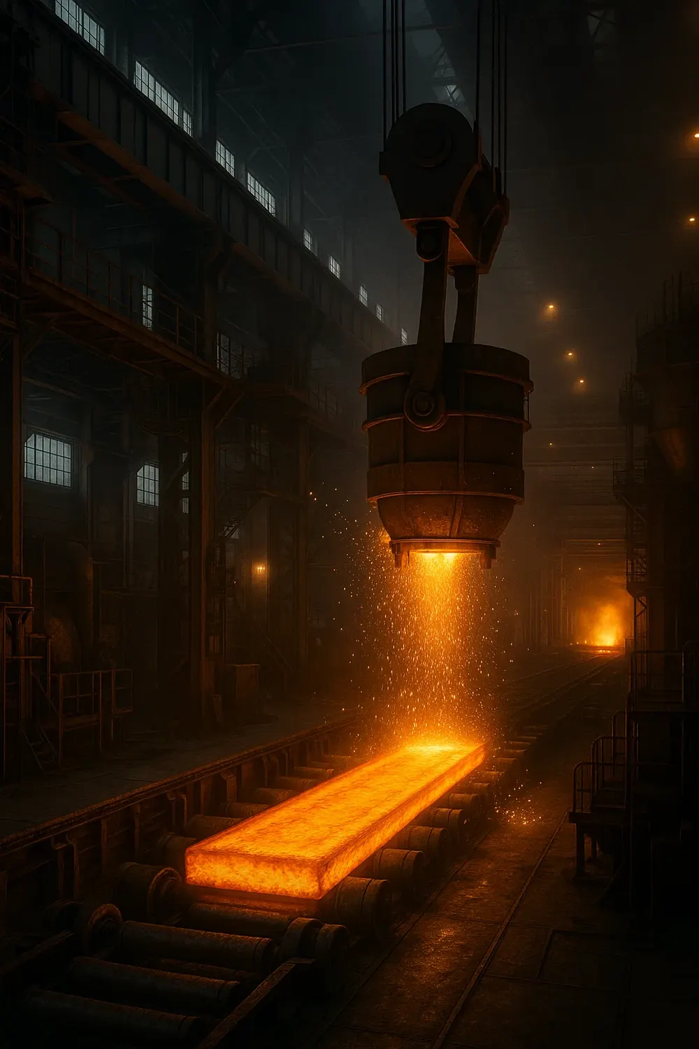 Steel Industry — Cyfoss automatic lubrication