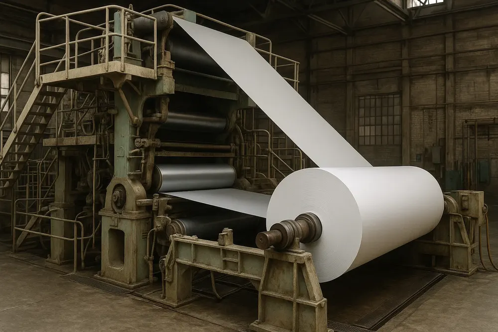 Pulp and Paper Industry — Cyfoss automatic lubrication